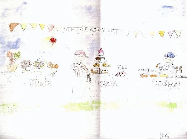 Steeple Aston Fete.jpg - 2nd Place - Steeple Aston Fete by Amy Osman (Apologies for the poor quality scan!)